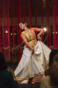 Performing at Kalaa Utsavam Indian Arts Festival at the Esplanade Theatre in Singapore, November 2014